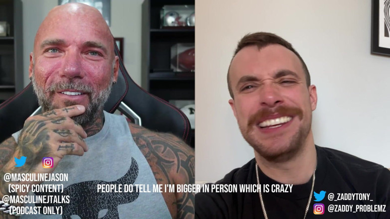 Raw and Uncensored with Masculine Jason: Porn Star Confessions - zaddy tony (episode 137)
