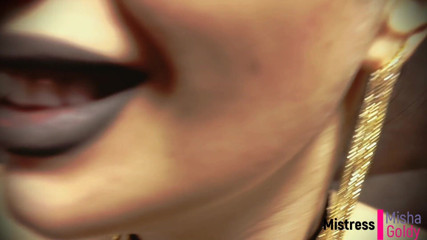 Goddess Misha Goldy: Cumer prematuro tragado vivo después de una follada rápida con...