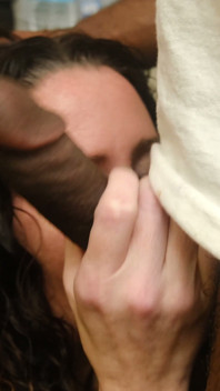 Snsultry Sucks Her Son's Friend's Dick When He Visited!