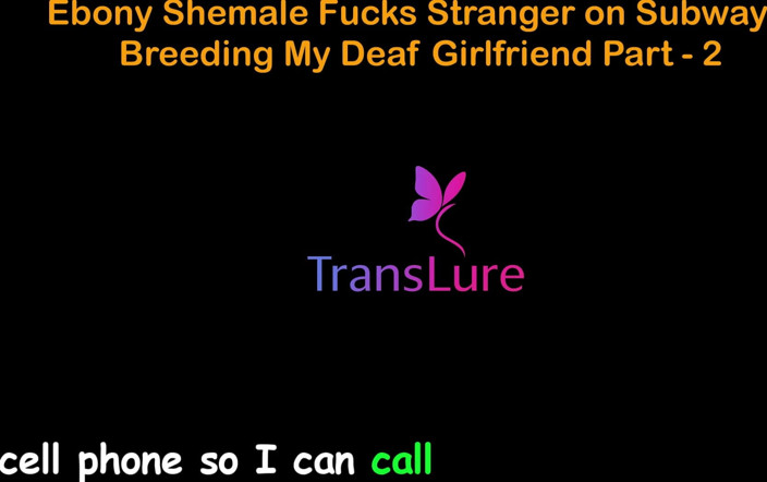 TransLure: English Audio Sex Story - Ebony Shemale Fucks Stranger on Subway -...