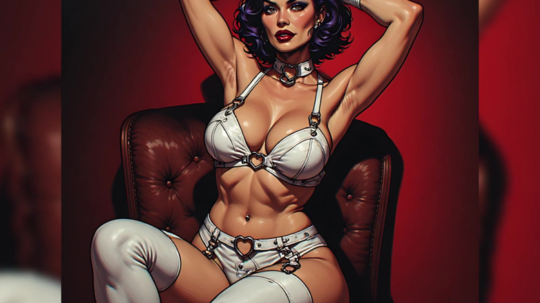 AI Porn: Arte della ragazza pin-up