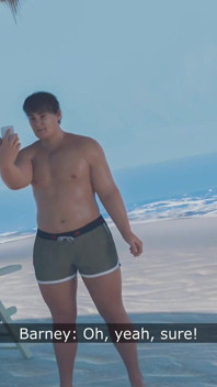 해변에서 상사에게 따먹히는 와이프