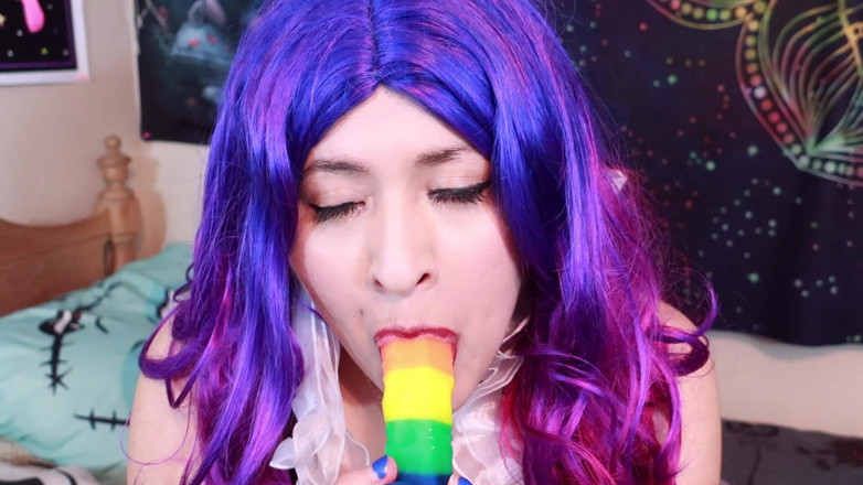 VickyVixen: Deepthroating häxa