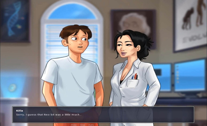 Hentai World: Summertime Saga - เย็ดครูสาวในโลกเสมือนจริง