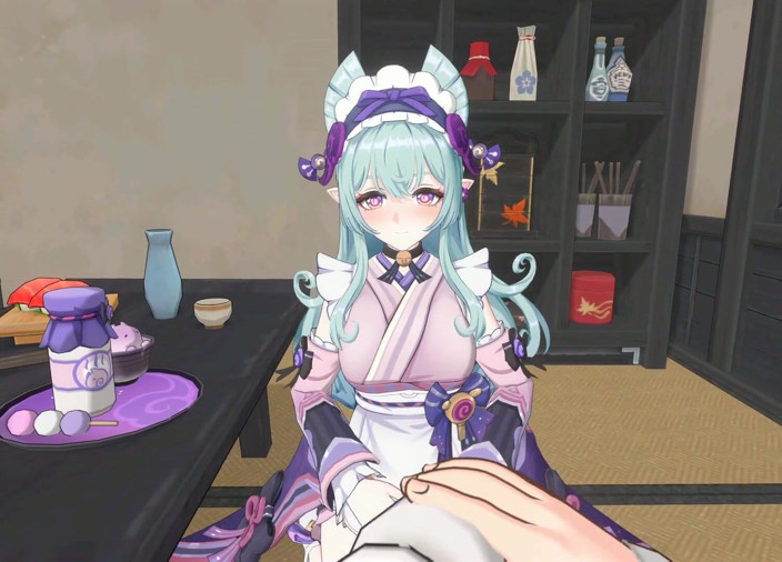 NSFWOtaku: Genshin impact- mizuki edepsiz, kaygan bir seks seansı ile stresinizi...