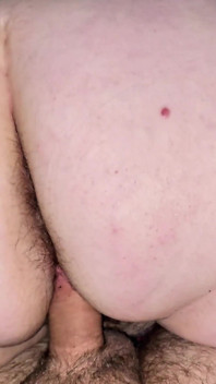 Dicke weiße bBW-MILf bekommt dicken hintern gespreizt - große ladung Insade