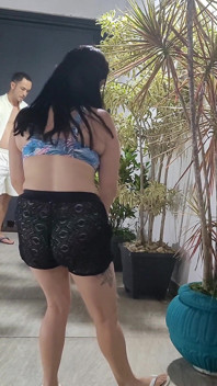 Saya berkongkek dengan jiran saya di garaj semasa cuckold saya berehat