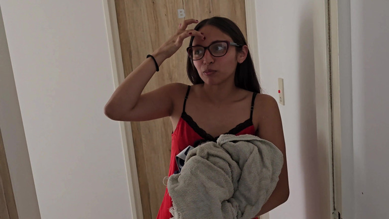 LoverDevilx: Morena просит у своего соседа о оддолении, и он дает ей много хуя