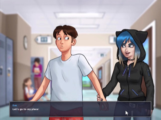 Johannes Gaming: Summertime saga: 간호사가 나에게 핸잡을 해줬어.