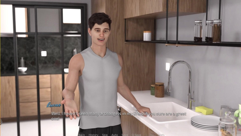 3D Cartoon Porn: Lucruri în creștere 6 - Lucas suge sfârcurile Brendei, apoi o masează pe...