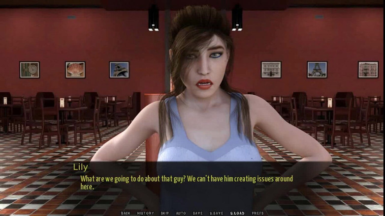Dirty GamesXxX: Reclusive Bay: deepthroat and massive facial cumshot ep. 6