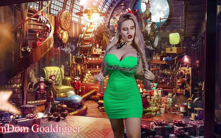 FinDom Goaldigger: Magic transform to teddybear for a new year!