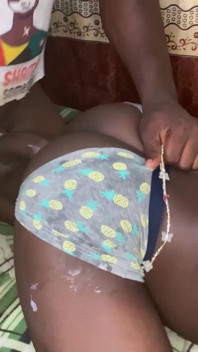 My Ebony Asshole Got Destroyed Pounding by Big Fat Thick Dick