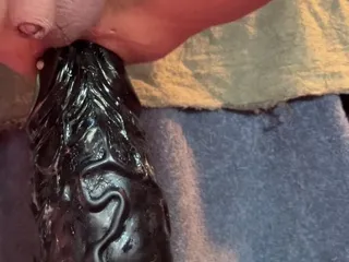 Stretching My Hole with Two Helpers