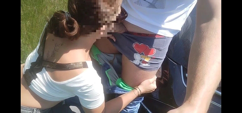 HottPussy118: Kouření a sex na kapuci auta