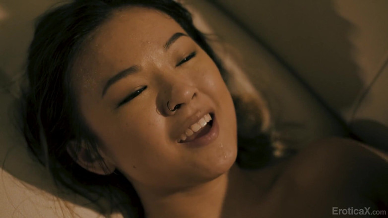 Erotica X: Adorable Asian Lulu Chu fucks on halloween night- Eroticax