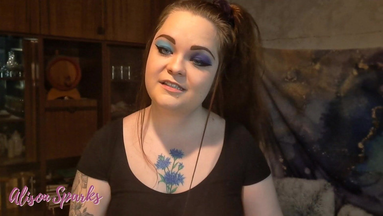 Alison Sparks: Patetický malý panenský čůrák: kruté škádlení přítelkyně JOI