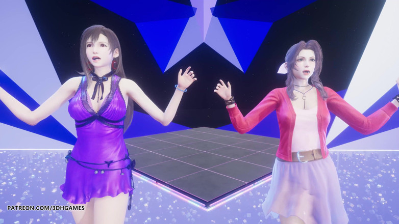 3D-Hentai Games: [MMD] TAEYEON - INVU Aerith Tifa Lockhart hot striptease final fantasy...
