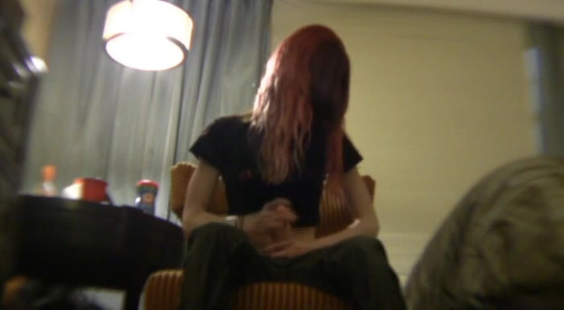 Femdom Austria: Redhead strokes her toy hard