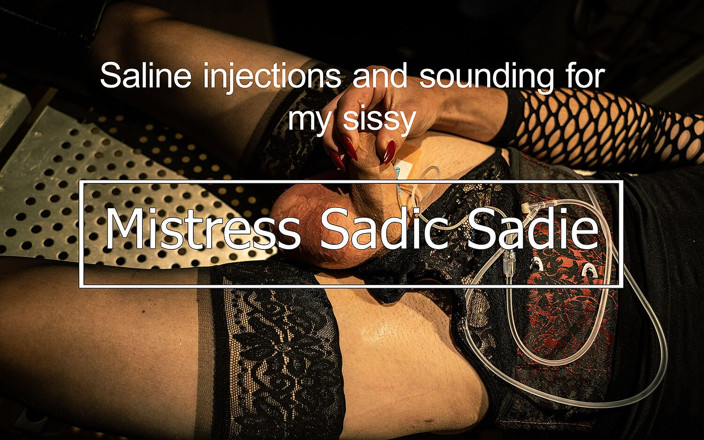 Sadic Sadie: Kadın kılıklım için saline enjeksiyonları ve sesler bölüm 2