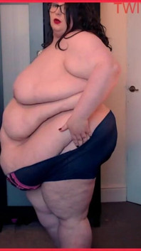 SSBBW ladybrads ganzkörper-strip-show