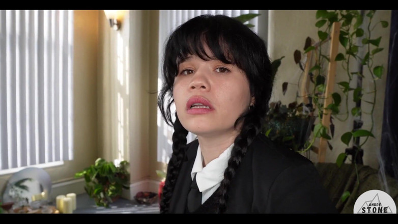Andre Stone: Wednesday Addams Takes Huge Cock &amp; Load Ft. Yhivi