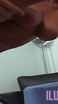 Tanned brunette big ass honey fucked in her slippery pussy
