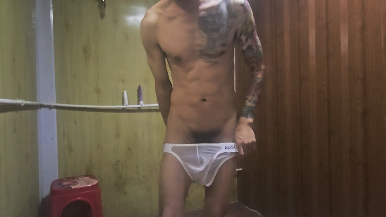 GrizzledPosition70: Underwear Show After Showering