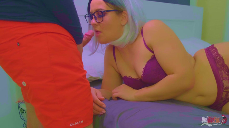 OlxRedFox: Blond styvmamma Upphetsad i speciell massage och facked