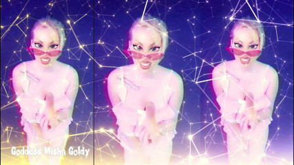 Goddess Misha Goldy: Get your clit out and jerk yourself off while I...