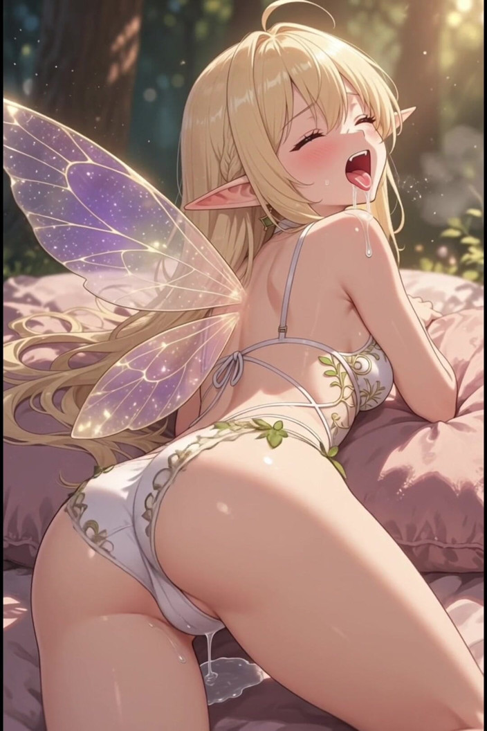 Wertstofsamler: 금발의 엘프 애니메이션 소녀