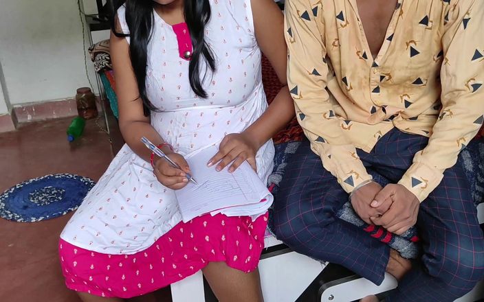 Neha Rani: 男は勉強していた彼の友人を誘惑し、彼女をファック、ヒンディー語のオーディオ、デジの女の子のクソハードコア