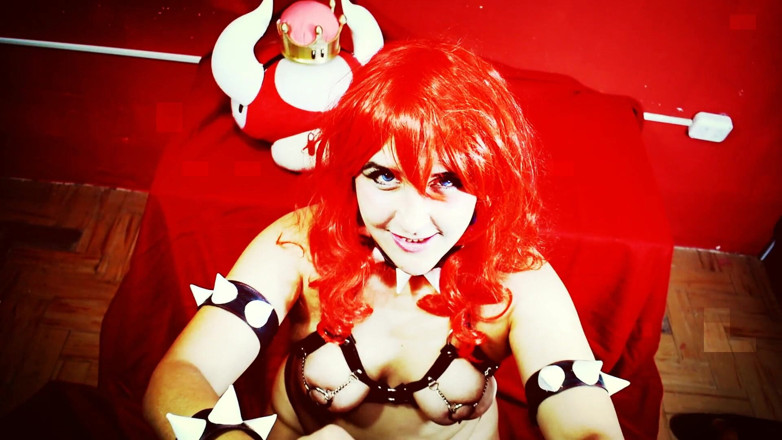 melu_world: Bowsette va te vider l’énergie, pipe en POV - Meluworld