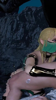 Princess Link Standing Fuck | Legend of Zelda