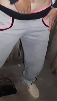 I Caught My Neighbor Masturbating in the Toilet on the Street and I Joined Her - Lesbian-illusion