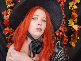 Deanna deadly: Stinkende socken auf der halloween-party schnüffeln! Mädchen im hexenkostüm kennt...