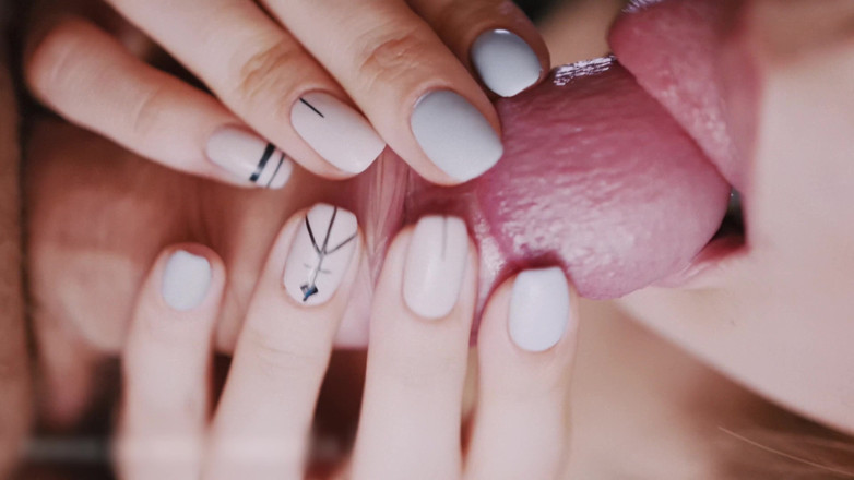 YourCuteEvil: Zal zijn eikelpenis eten, sensueel frenulum -spel, close-up 4k