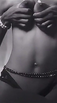 Slim African Baddie Squirting Over Her Pussy While Masturbating on Her Private Time