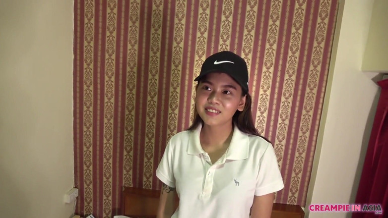 Creampie In Asia: Струнка з великими цицьками отримує кремпай