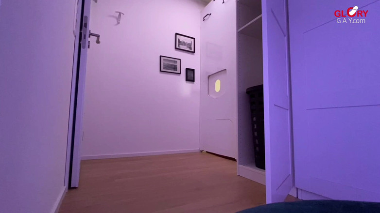 GLORYHOLEGAYS: Gloryhole-greed: Una nalgada gruesa explota 3 veces en mi boca, pero...