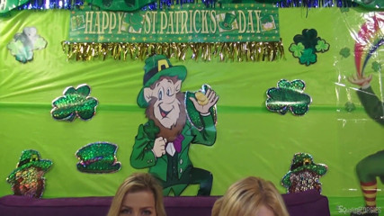All Group Sex: Saint Patrick's Day Orgy with Three Perfect Tits Teens!