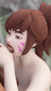Fggb D.va pharah ko land chusaee de rahi hai