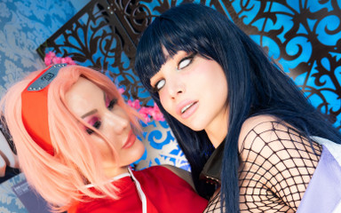 Ksu Colt: Hinata & Sakura Hardcore Sluts Backstage Bts