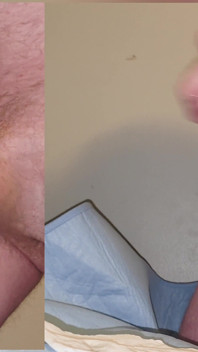 Cum 4 Times in a Row Using My Cum as Lube