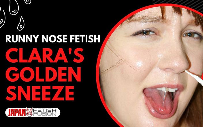 Japan Fetish Fusion: Los estornudos dorados de Clara: un cuento de nariz