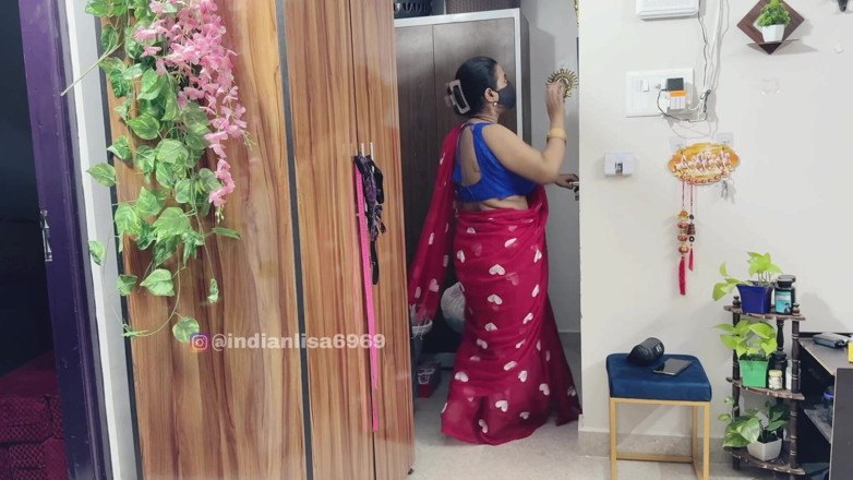 IndianMyra07: Step Son Caught Step Mom Fucking with Plumber, Part 1.