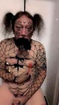 Sexy Trans Woman Getting Red Hot Masturbating