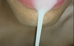 Sloopy derin gırtlak, altı paket büyük ve venozo, itaatkar penis