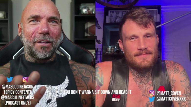 Raw and Uncensored with Masculine Jason: Confessioni della porno star - matt coven episodio 158