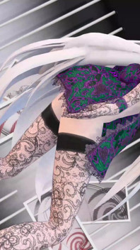 Yowane haku soyunarak seksi iç çamaşırlı hentai stickysticky song mmd 3d mor kıyafetler renk düzenleme smixix